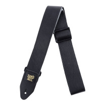 Tracolla in Pelle Nera Italiana Larga 5 cm Tri-Glide
