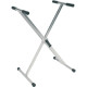 RX30-T Stand a X per Tastiera Telaio Doppio Ball Lock Titanio