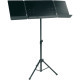 PUVX Leggio Pieghevole Orchestra Nero