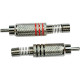 RCA01 Connettori RCA Maschio 2 Pcs