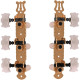 EZ1789G Meccaniche Chitarra Classica 1+1 Dorate 2 Pcs