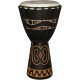 DA60-7G Djembe Slammer 12" Mogano Scolpito Nero