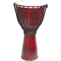 FIBD95-RD Djembe Fibra Energy 9,5" Sarong Rosso