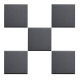 P8 BROADWAY PANELS BLK 12x12