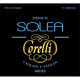 600MB Set Corde Violino Solea Corelli, Tensione Media, ball end