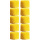EAYLF1-100 Inserti cilindrici memory foam Gialli