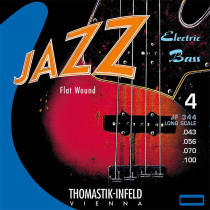 Jazz Flat Wound JF34043 corda basso elettrico SOL