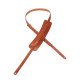 M25-BRN Tracolla Vintage-Style in pelle conciata al vegetale Brown 5/8"