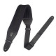 MRHNP3-BLK Tracolla in neoprene Right Height Solid Noir 3 1/4"