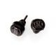 SLKSTPBTNMB Strap Lock in metallo Black