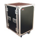 G-TOUR 14U CAST Flight Case ATA da 14U Rack con rotelle