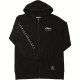 ZAHD0091 Zip Hoodie Black Small
