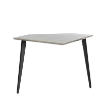 GFW-ELITEDESKCRNR-GRY Angolo scrivania workstation Elite in grigio driftwood per studi e creator