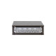GFW-ELITERK-2U-BRN Rack in legno 2U, colore noce scuro