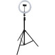 GFW-RINGLIGHTTRIPD Ring Light con treppiede e supporto per smartphone