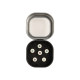 18APP0013 Liquid Metal Pin set bone/pearl