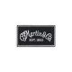 18N0392 Martin Script Logo Patch