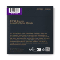 DAB1152 Acoustic 80/20 Bronze, Medium Light Set/6