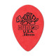 423R.50 Small Tear Drop Red