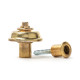 SLS1402BR Straplok Flush Mount Strap Retainer System, Brass