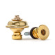 SLS1502BR Straplok Traditional Strap Retainer System, Brass