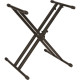 QL/746 Supporto Professionale per Tastiera con Struttura "X" e Telaio Doppio