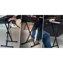 T/10 BK Supporto Tastiera a "X"