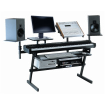 Z/716 Supporto per Tastiera con Struttura a Z e Livello Singolo