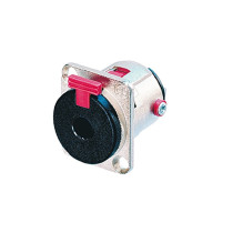 NC/350 Jack Stereo 6.3 femmina da pannello Neutrik (NJ3FP6C)