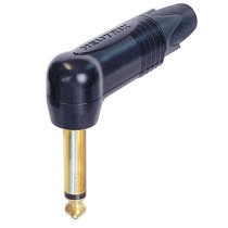 NC/361 BKGD Jack TS Mono 90° Neutrik (NP2RX-B)