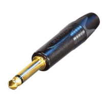 NC/368 BKGD Jack TS Mono 6.3 Neutrik (NP2X-B)