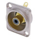 NC/372 BK RCA femmina da pannello Neutrik (NF2D-0)
