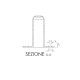 SC/107 Flangia per speaker