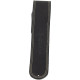 18A0013 Tracolla in pelle Ball Glove Leather/Suede, Black