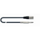 MX/779-3 Cannon XLR Maschio / Jack 6.3 TS Mono 3 mt