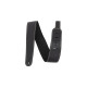 18A0046 Tracolla Slim, Leather, Black