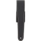 18A0046 Tracolla Slim, Leather, Black