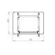 Z/612 BK Mobile Rack 12 Unità