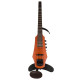 CR Fretted Electric Violin 4 Amber Stain