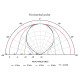 H1SC-8050 Horn Tromba Esponenziale 80°x50°