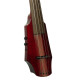 WAV4 Electric Cello 4 Transparent Red