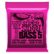 2824 Nickel Wound 5 corde Super Slinky 40-125