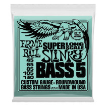 2850 Nickel Wound 5 corde Scala Super Lunga 45-130