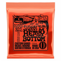 3215 Nickel Wound Skinny Top Heavy Bottom Slinky 10-52 - 3 Set