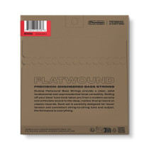 DBFS45105S Corde basso Flatwound Scala corta Set/4