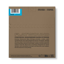 DBFS45125S Corde basso Flatwound Scala corta Set/5