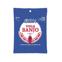 V740 Vega Banjo Strings Medium Monel Wound