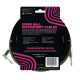 6077 Cavo Braided Black/Green 3,05 m