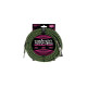 6082 Cavo Braided Black/Green 5,49 m