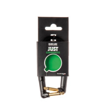JUST/2JR-0,2 Cavo Jack 6.3 TS Mono 90° / Jack 6.3 TS Mono 90° 0,2 mt